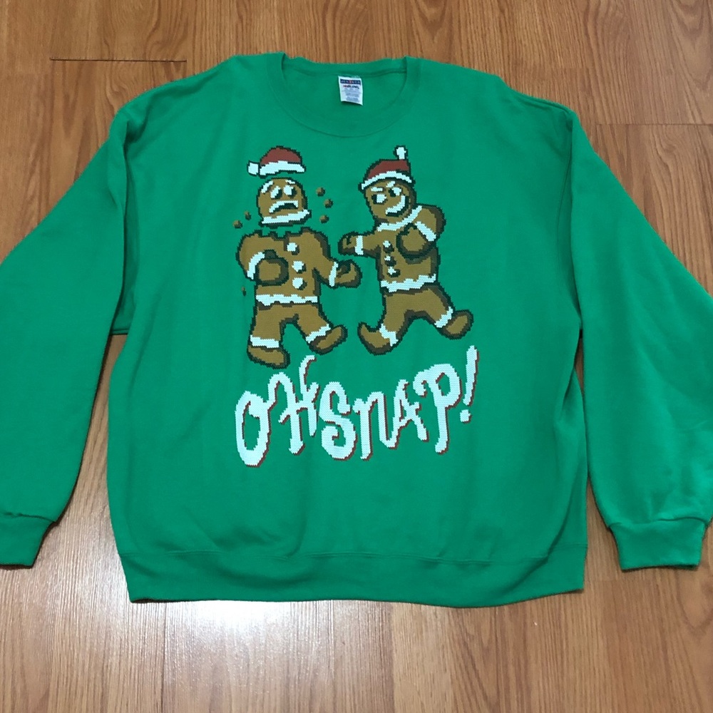NWOT Men’s XXL Crew Neck Sweatshirt - Ugly Christmas Sweater